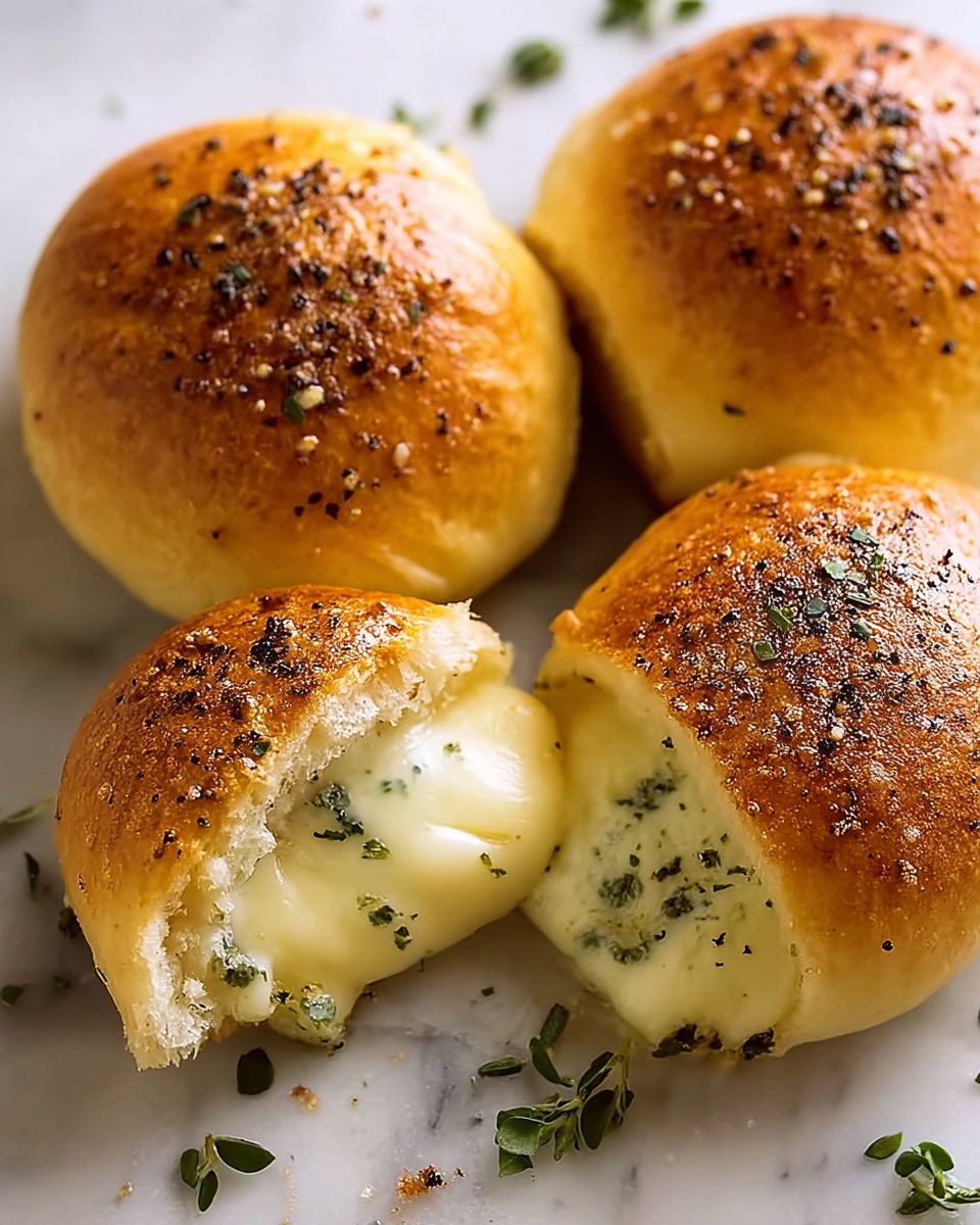 Stuffed Cheese Bread Recipe - Recipe Image