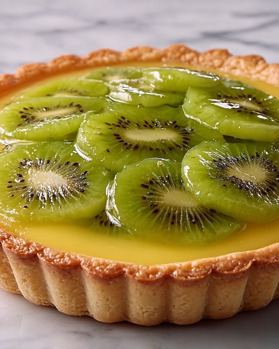 Key Lime Kiwi Tart Recipe - Recipe Image