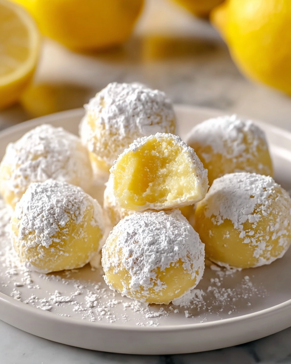 Lemon Truffles Recipe - Recipe Image