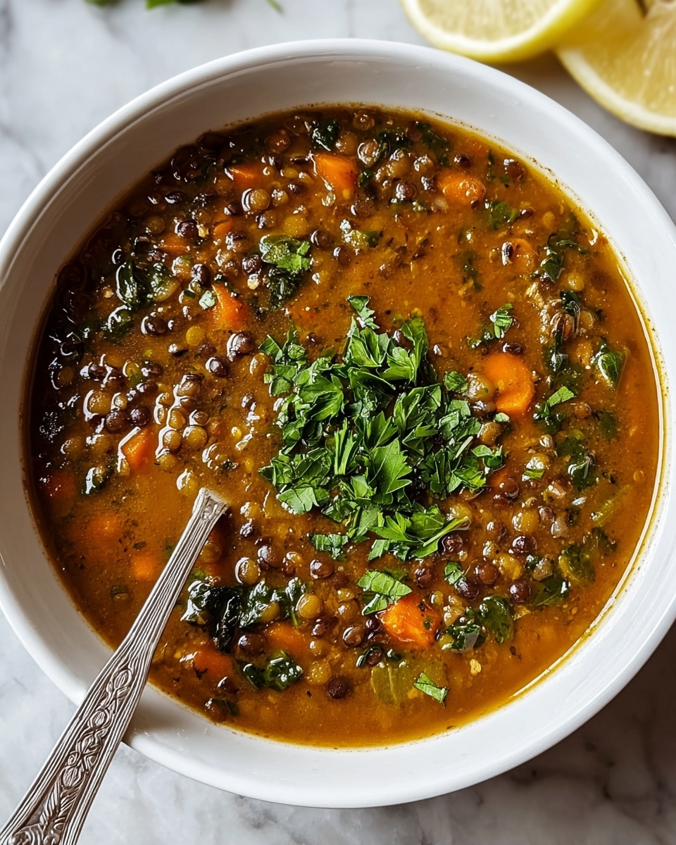 Black Bean and Lentil Soup Recipe - Recipe Image