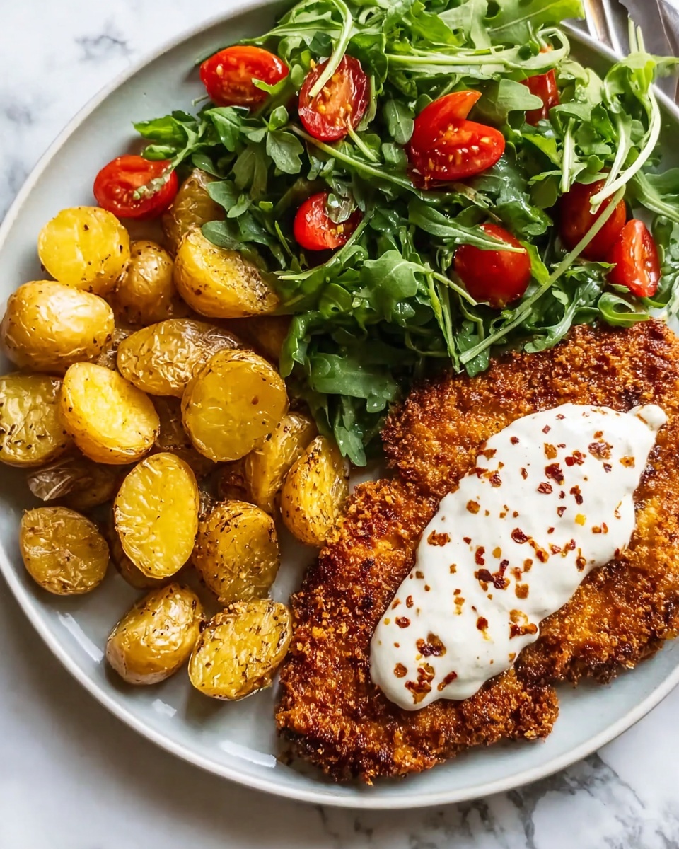 Crispy Hot Honey Feta Chicken Recipe - Recipe Image