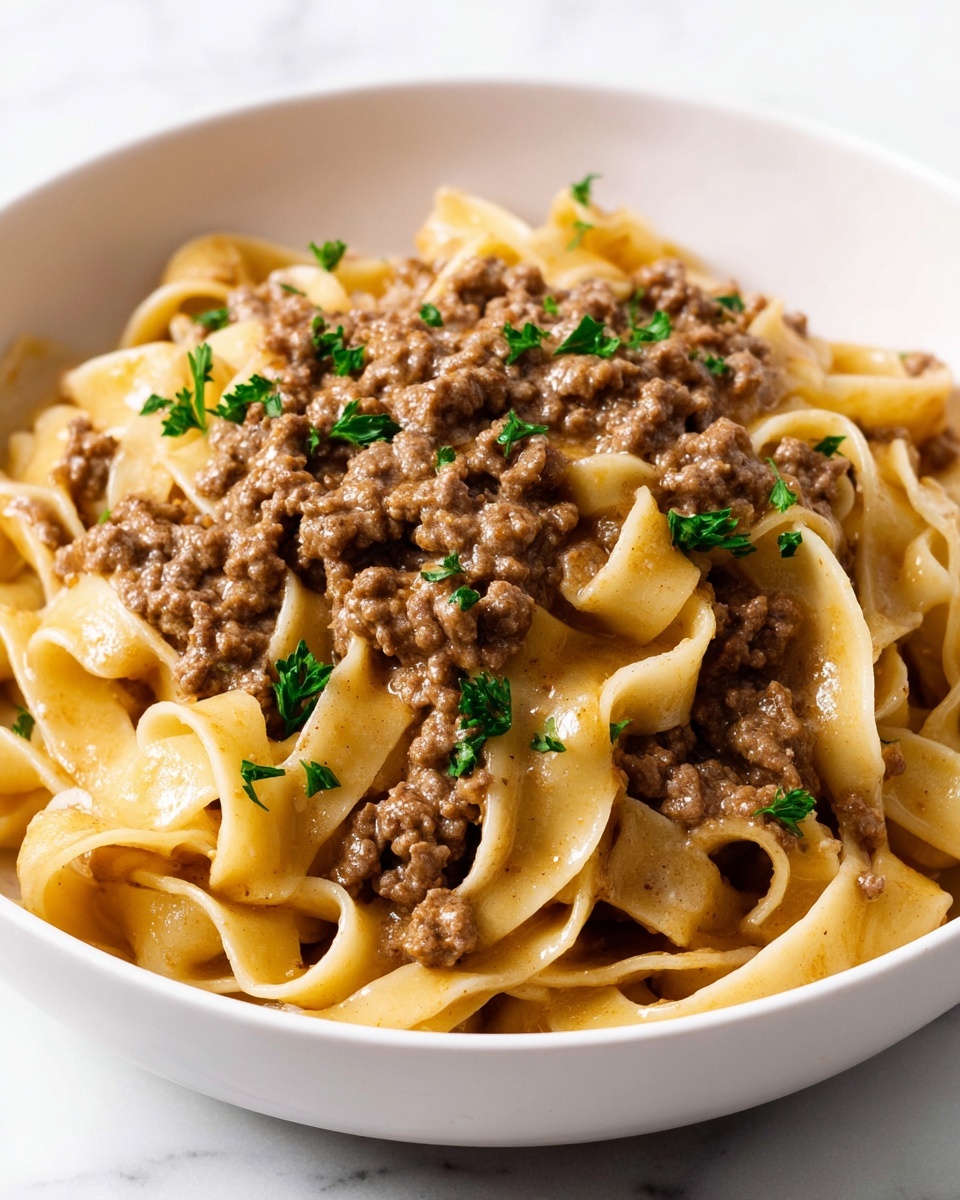 Easy Beef and Noodles Recipe - Recipe Image