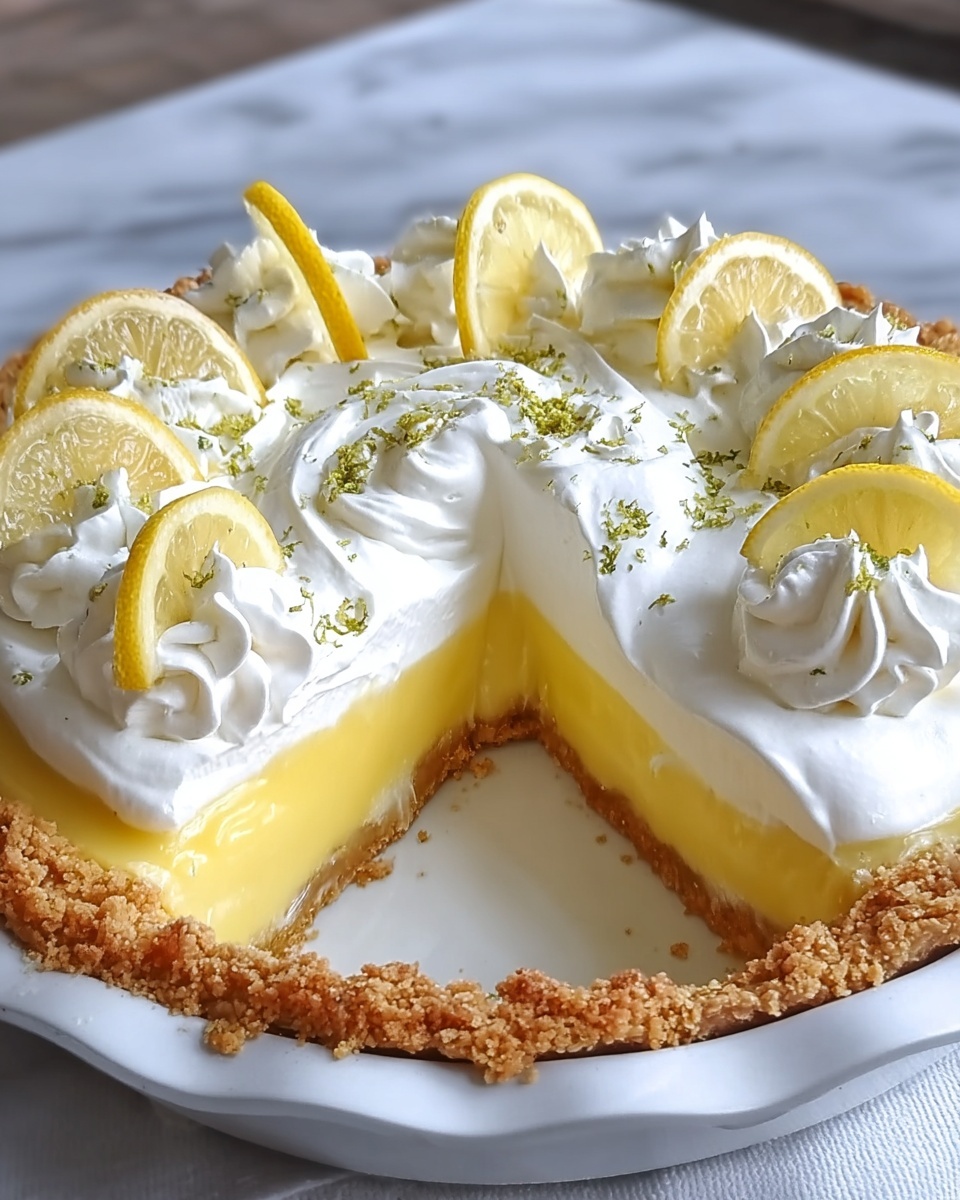 Lemon Angel Pie Recipe - Recipe Image