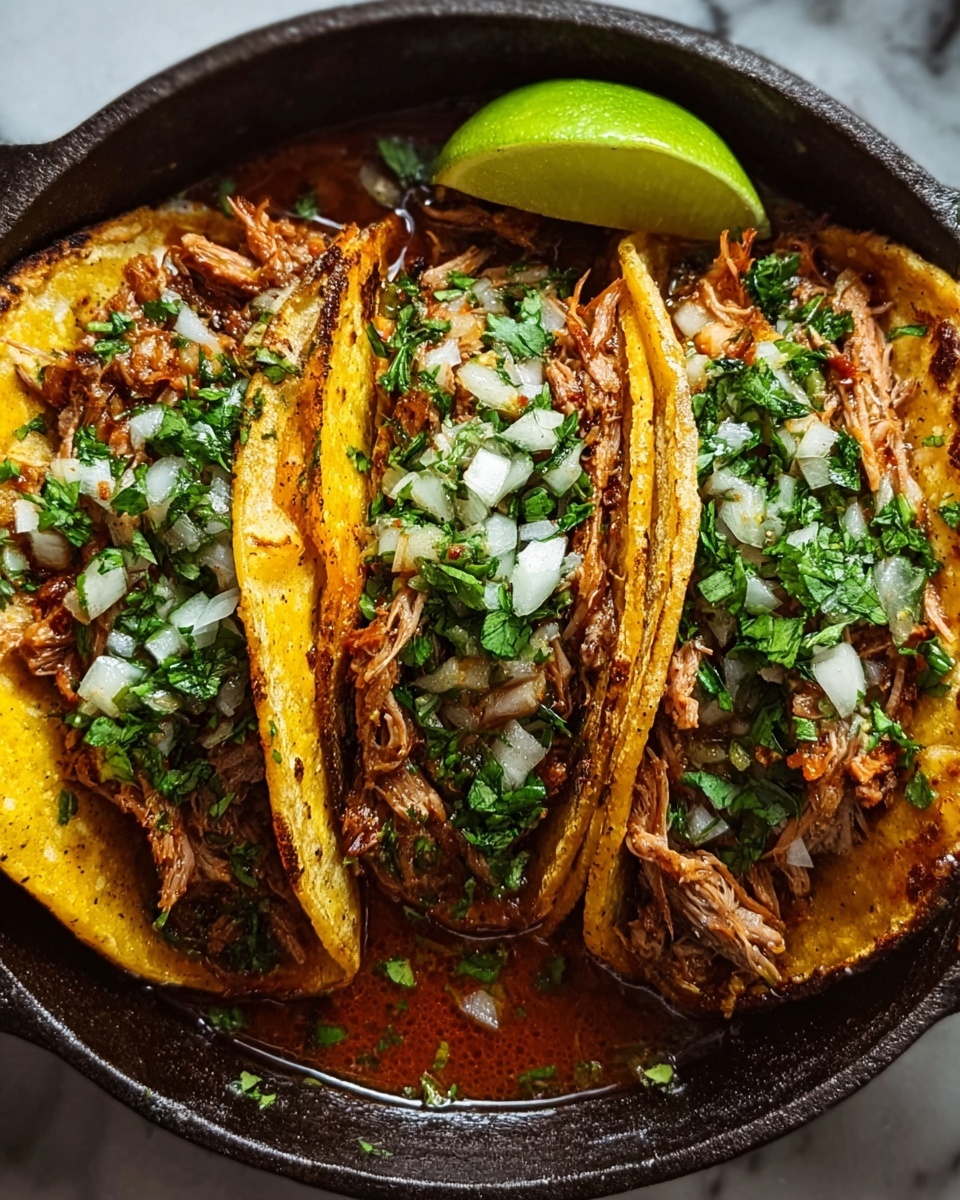 Birria Tacos with Rich Consomé Recipe - Recipe Image