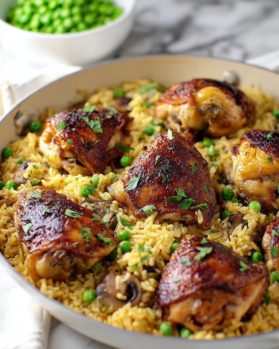 One Pot Chicken and Rice Recipe - Recipe Image