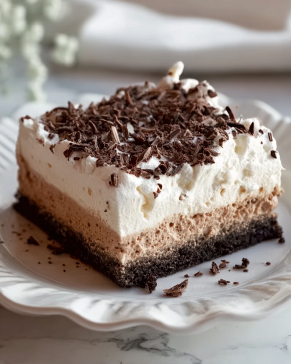 French Silk Brownies Recipe - Recipe Image