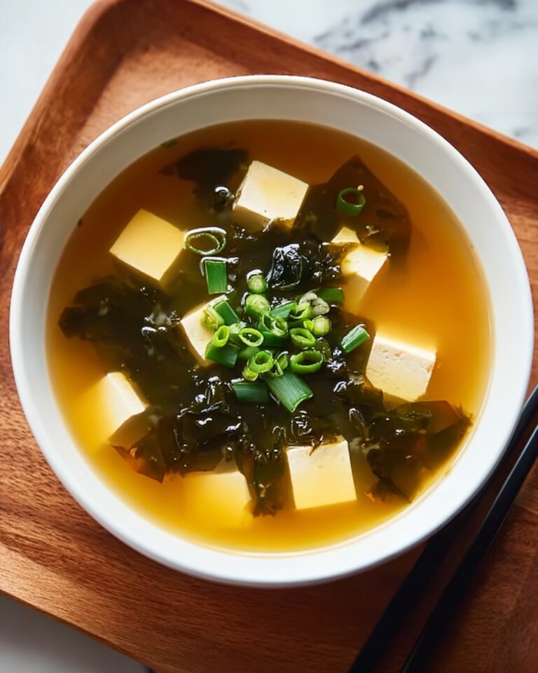 Homemade Miso Soup with Tofu Recipe