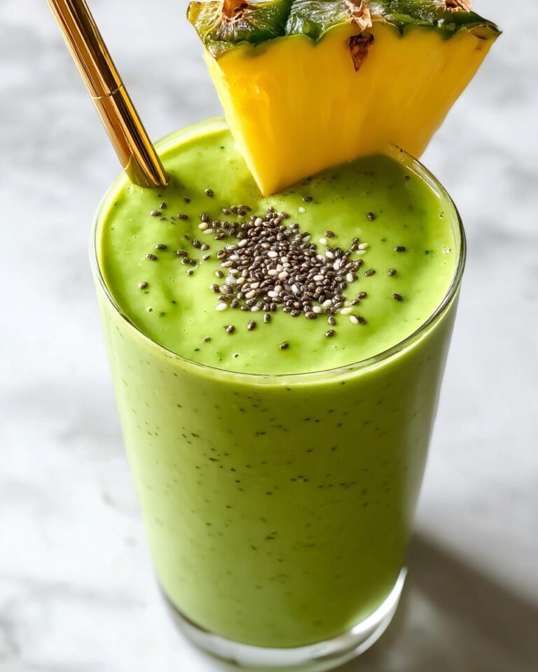 Detox Spinach and Pineapple Smoothie Recipe