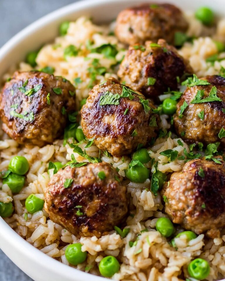 Meatballs and Rice in Tomato Sauce Recipe