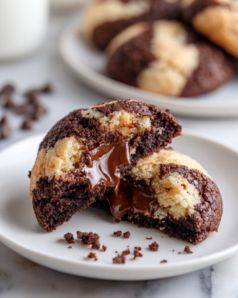 Peanut Butter Brownie Swirl Cookies Recipe