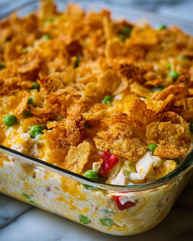 Crispy Hot Chicken Salad Casserole Recipe