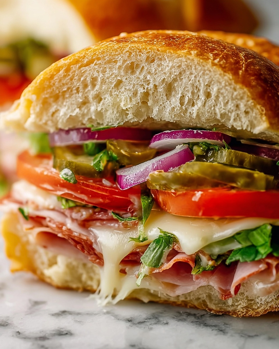 Chopped Italian Sandwich Recipe - Recipe Image
