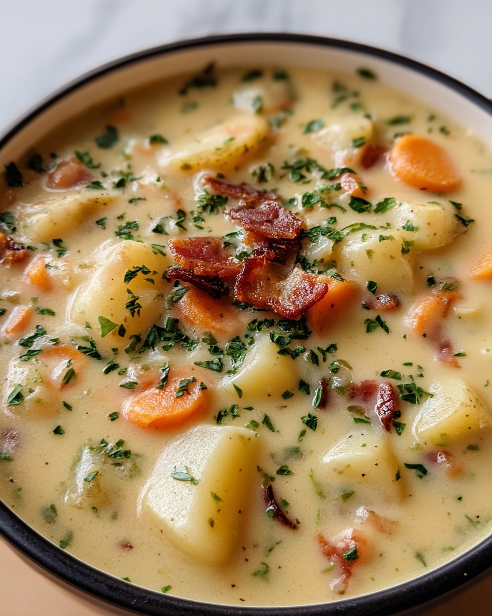 Best Homemade Potato Soup Recipe - Recipe Image