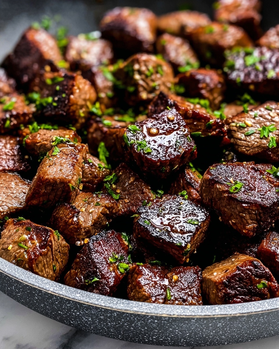 Garlic Butter Steak Bites Recipe - Recipe Image