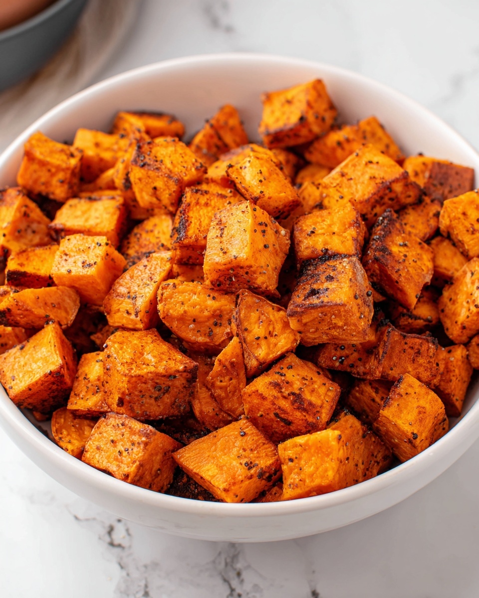 Crispy Roasted Sweet Potatoes Recipe - Recipe Image