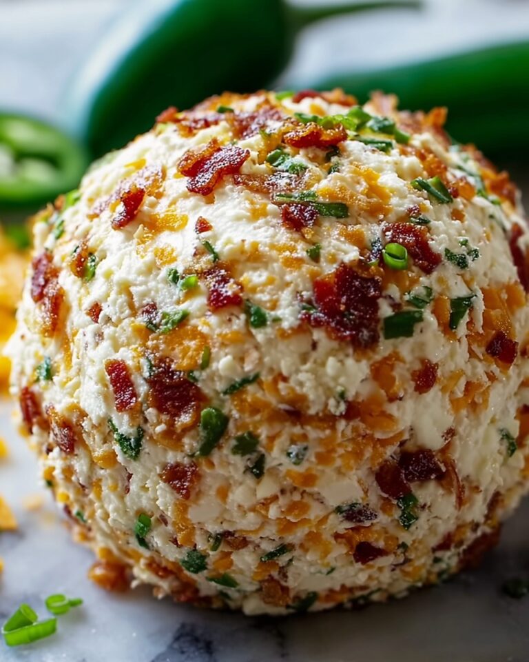 Jalapeno Popper Cheese Ball Recipe