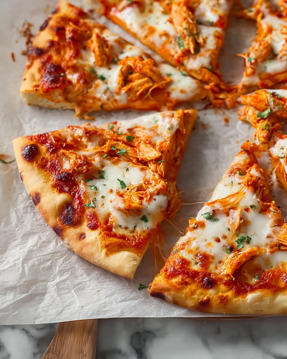 Buffalo Chicken Pizza Recipe - Recipe Image