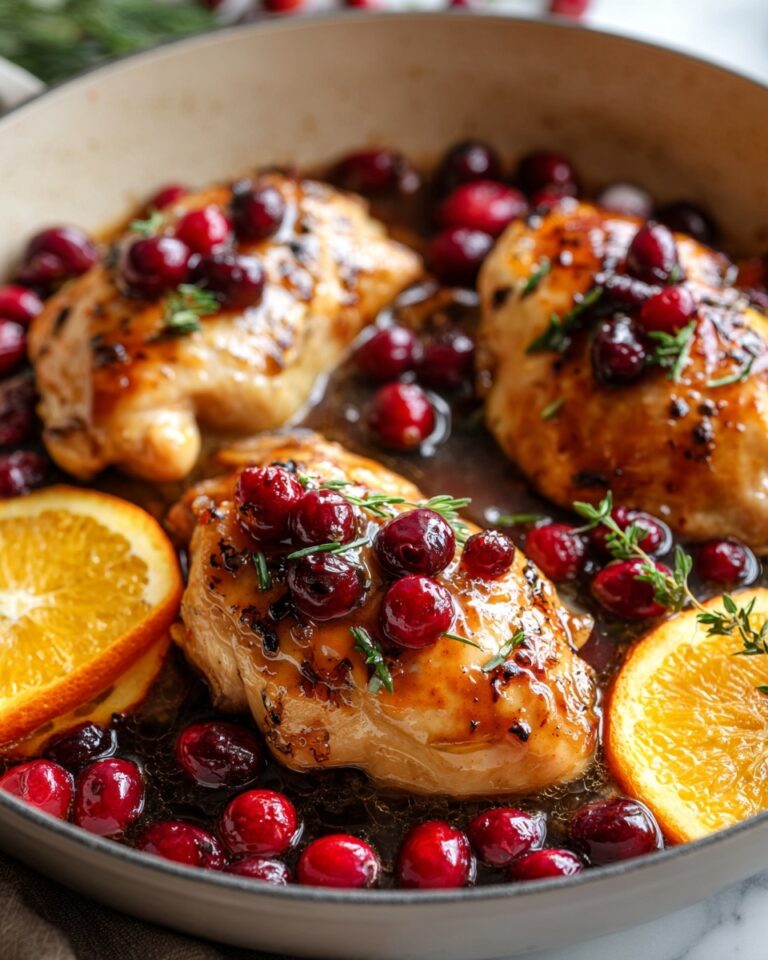 Cranberry Orange Chicken Recipe