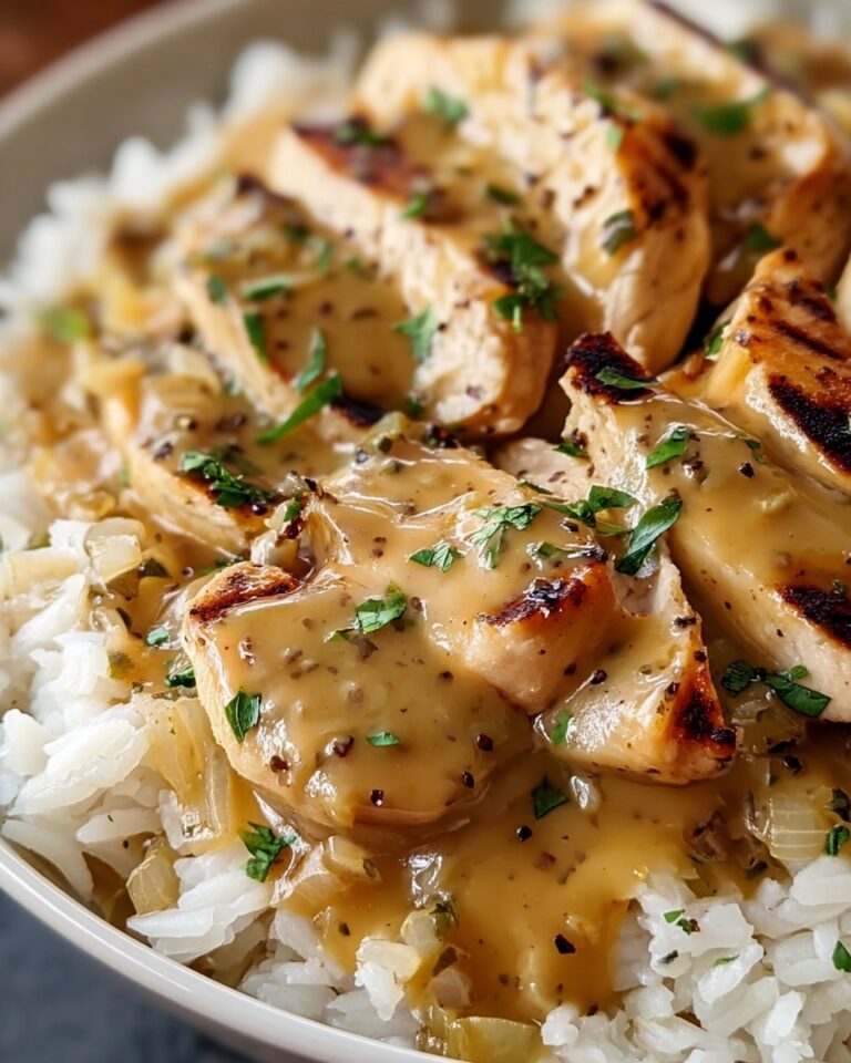 Smothered Chicken and Rice Recipe