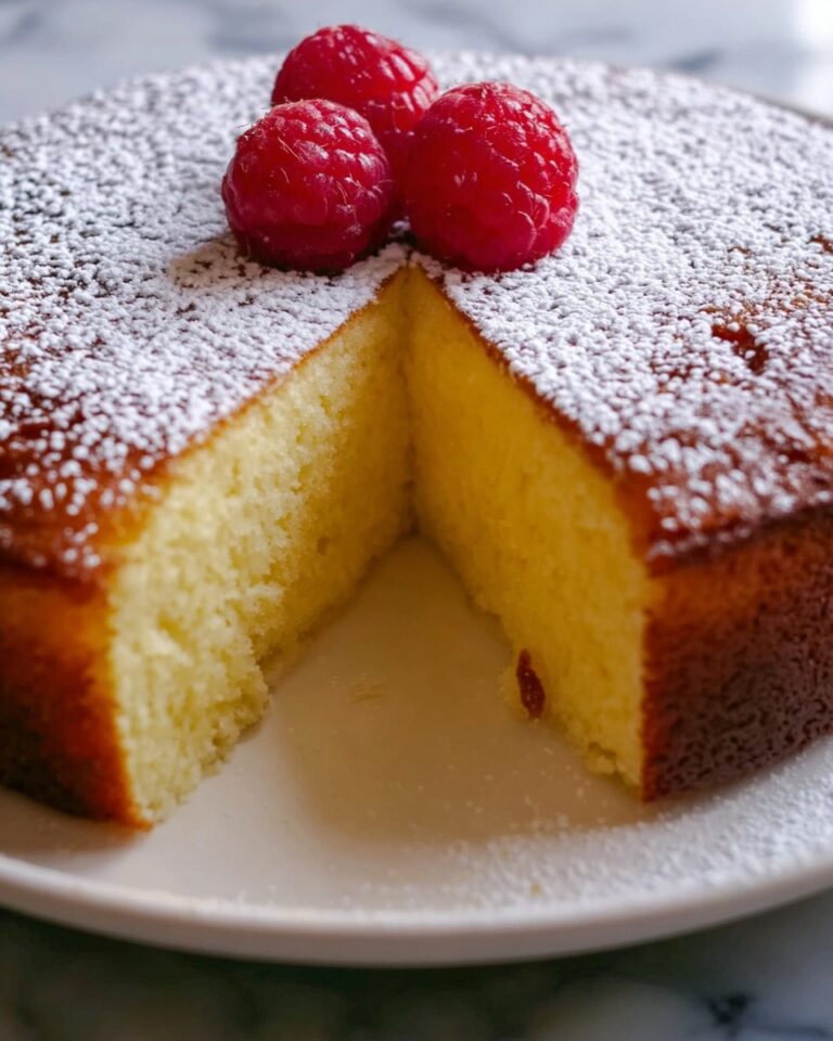 Moist and Soft Classic Vanilla Cake with Creamy Frosting Recipe