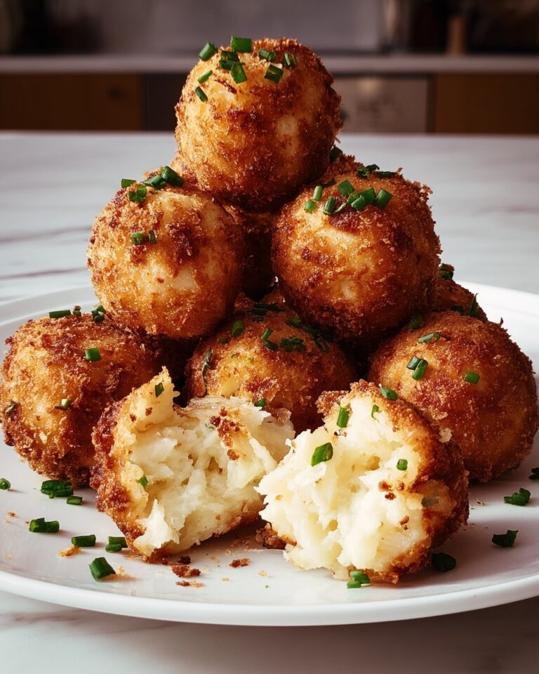 Fried Mashed Potato Balls Recipe