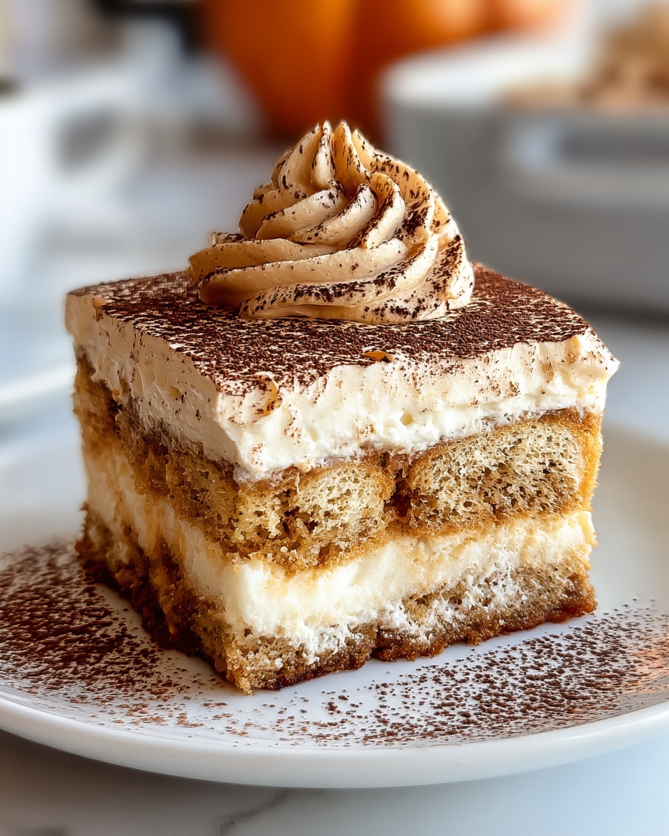 Pumpkin Spice Gooey Cake with Brown Sugar Cream Cheese Frosting Recipe - Recipe Image