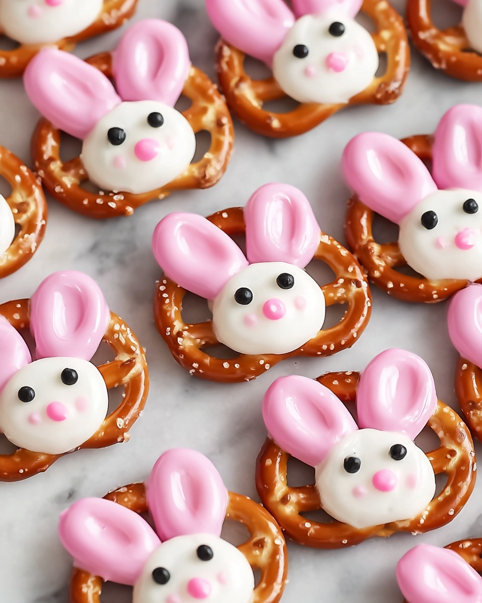 Bunny Pretzels Recipe - Recipe Image