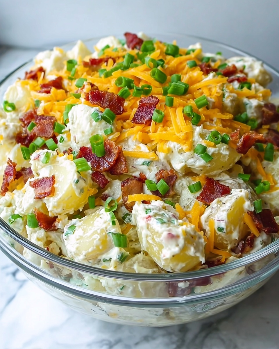 Loaded Baked Potato Salad Recipe - Recipe Image
