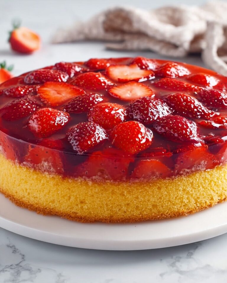 Strawberry Upside-Down Cake Recipe