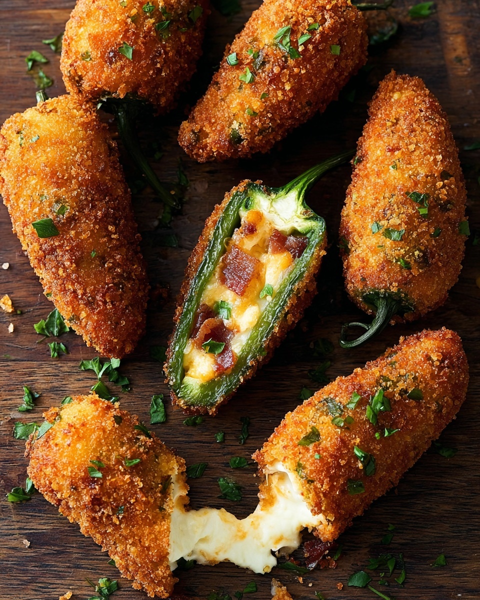 Spicy Bacon-Wrapped Jalapeño Poppers Recipe - Recipe Image