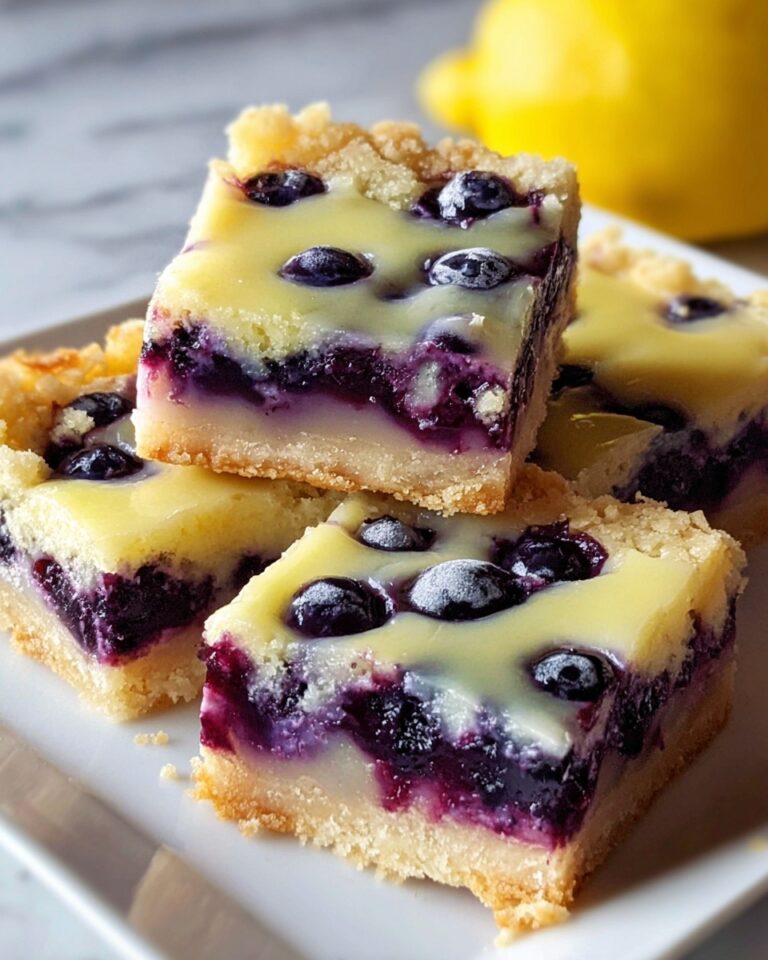 Lemon Blueberry Bars Recipe