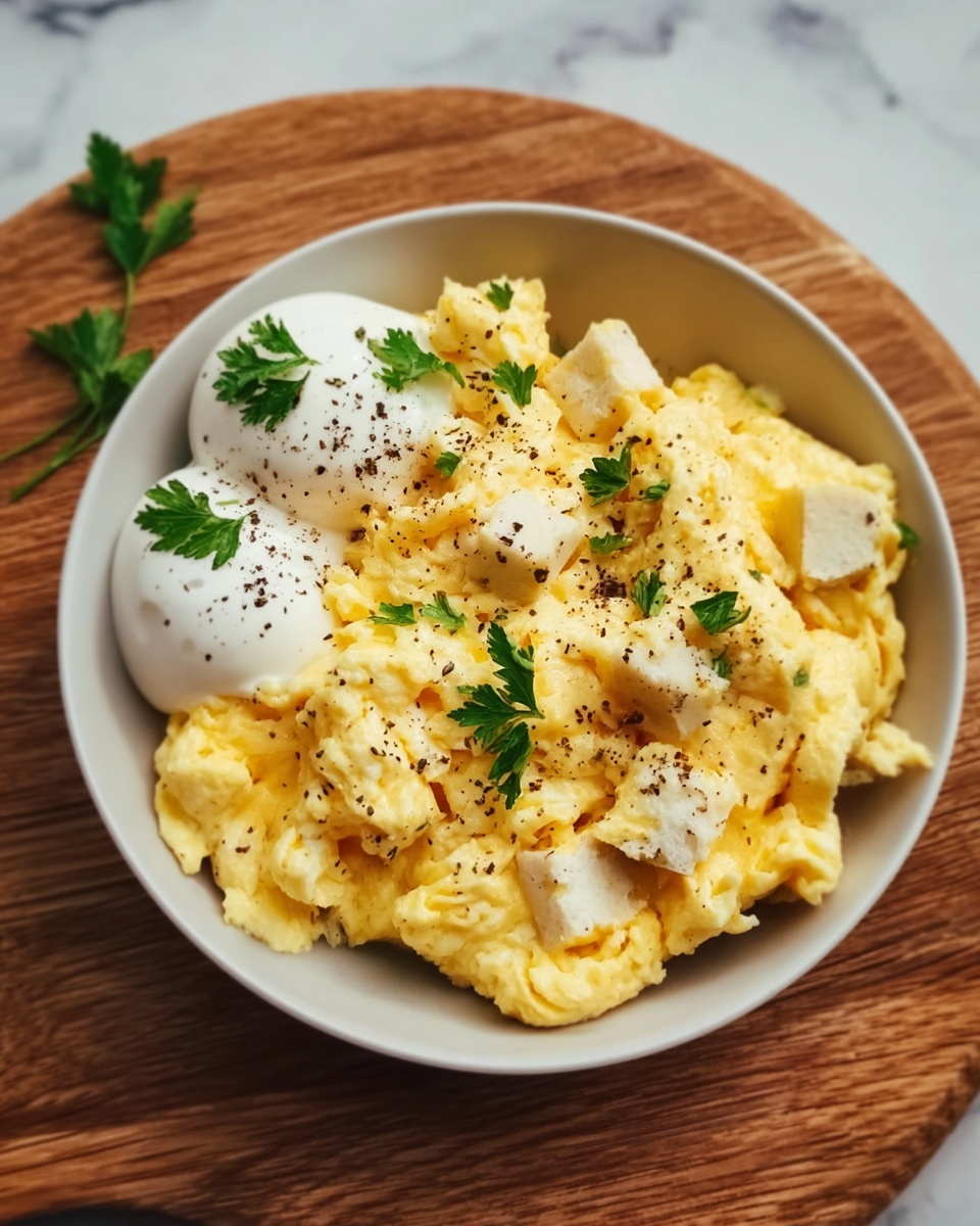 Creamy Scrambled Eggs Recipe - Recipe Image