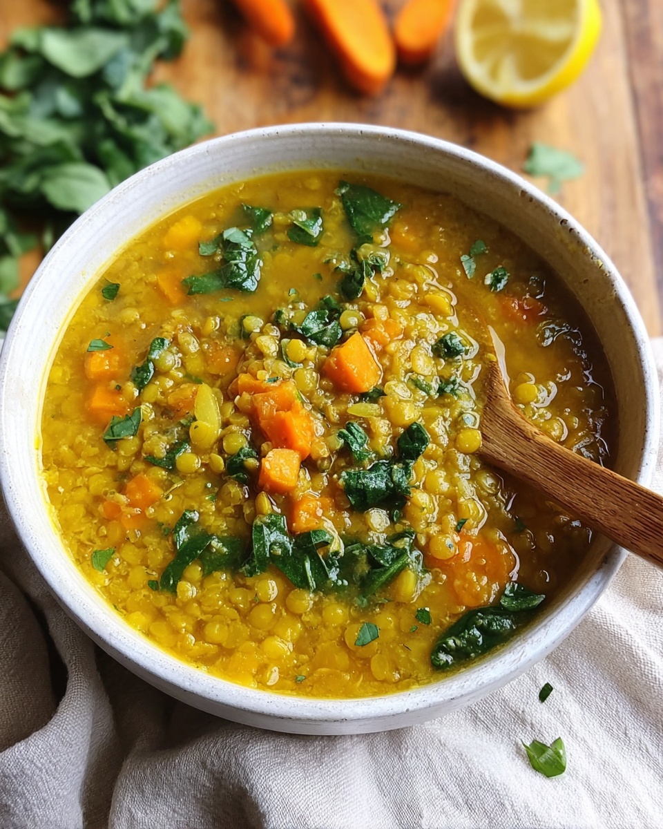 One-Pot Golden Lentil Soup Recipe - Recipe Image