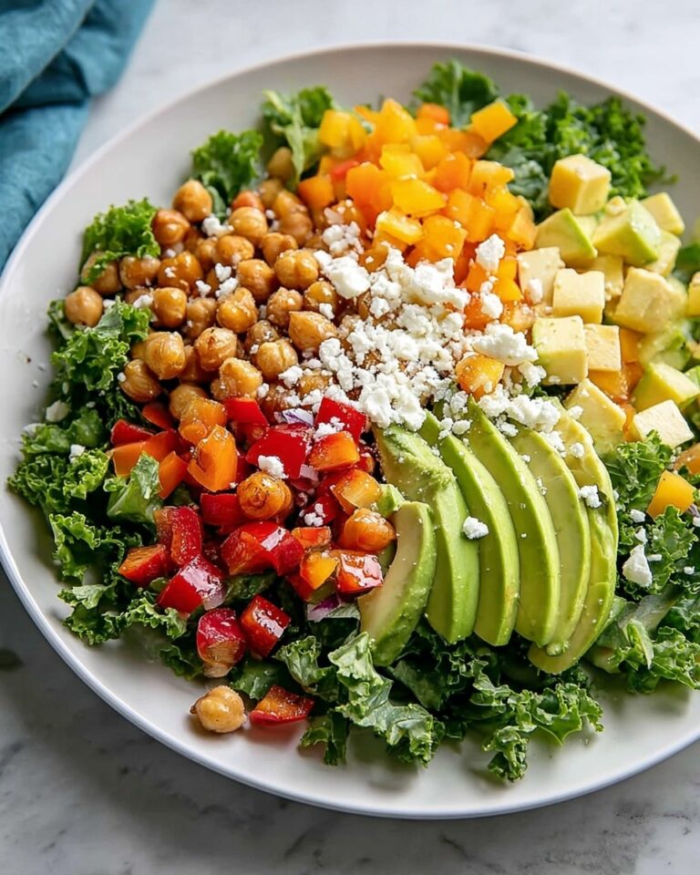 Chopped Salad with Chickpeas, Feta, and Avocado Recipe