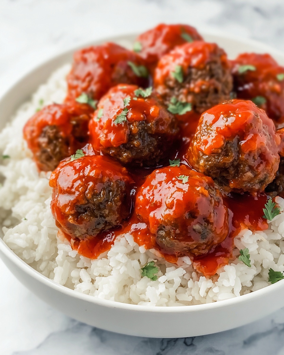 Crock Pot Apple Jelly Meatballs Recipe - Recipe Image