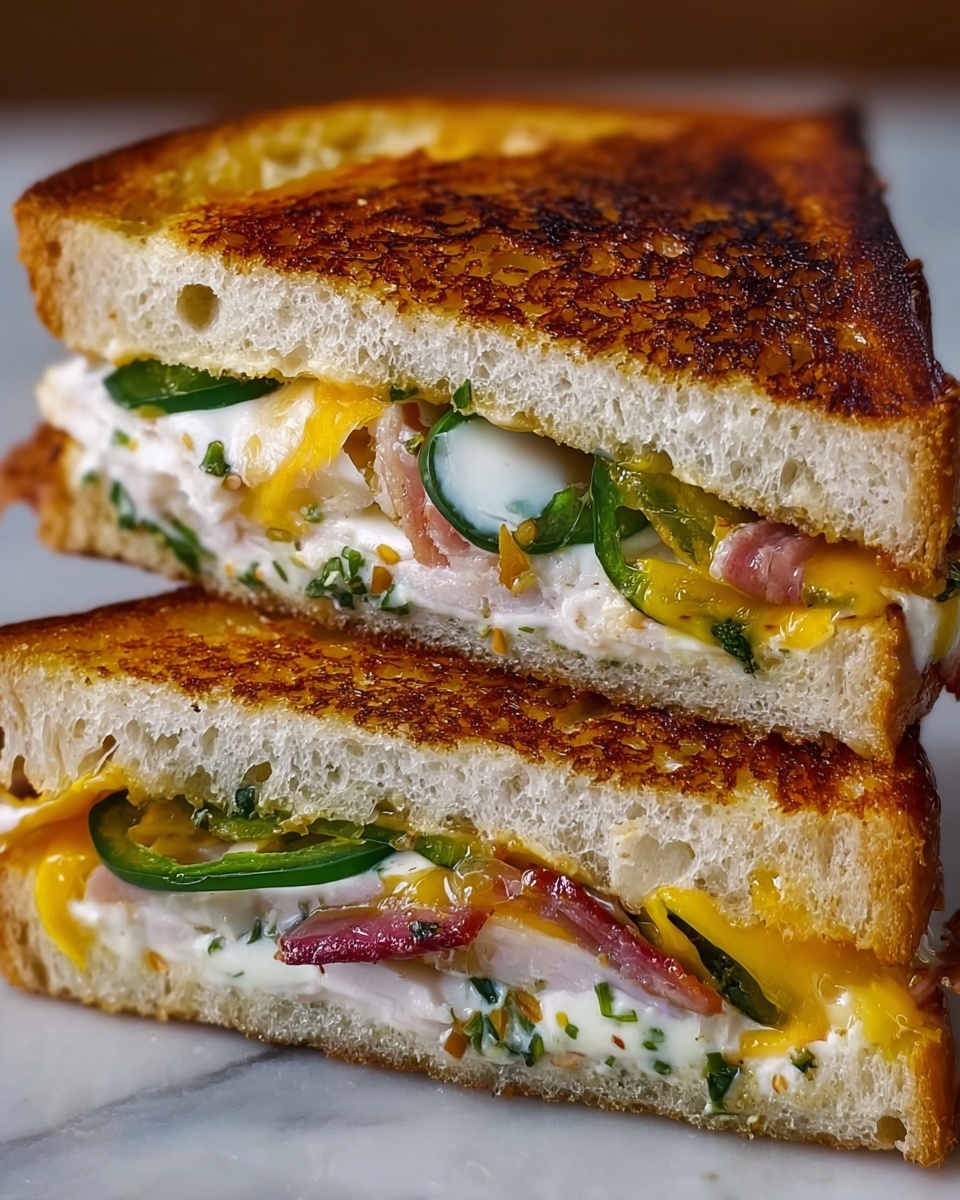 Jalapeño Popper Sandwich Recipe - Recipe Image
