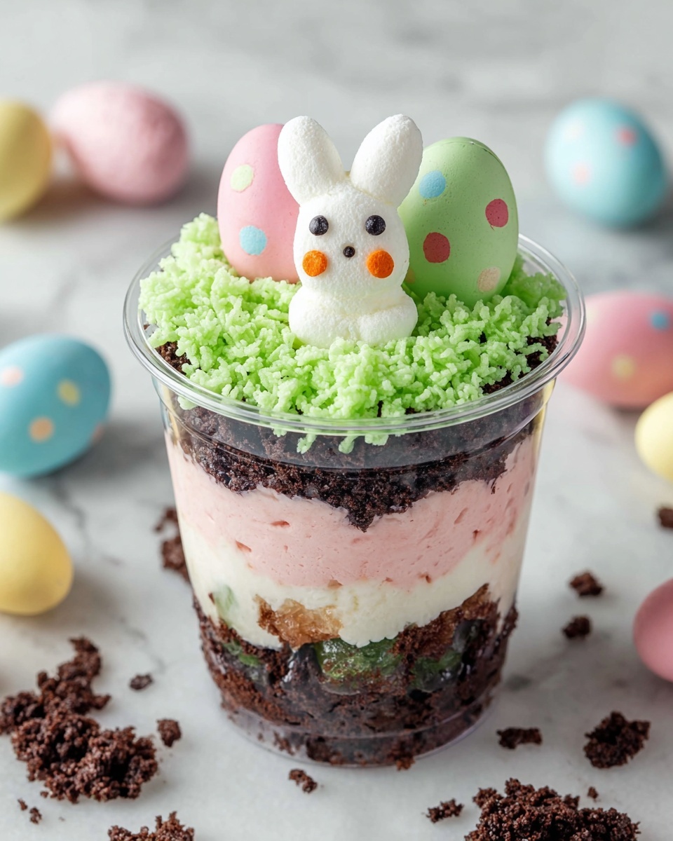 Easter Dirt Cups Recipe - Recipe Image