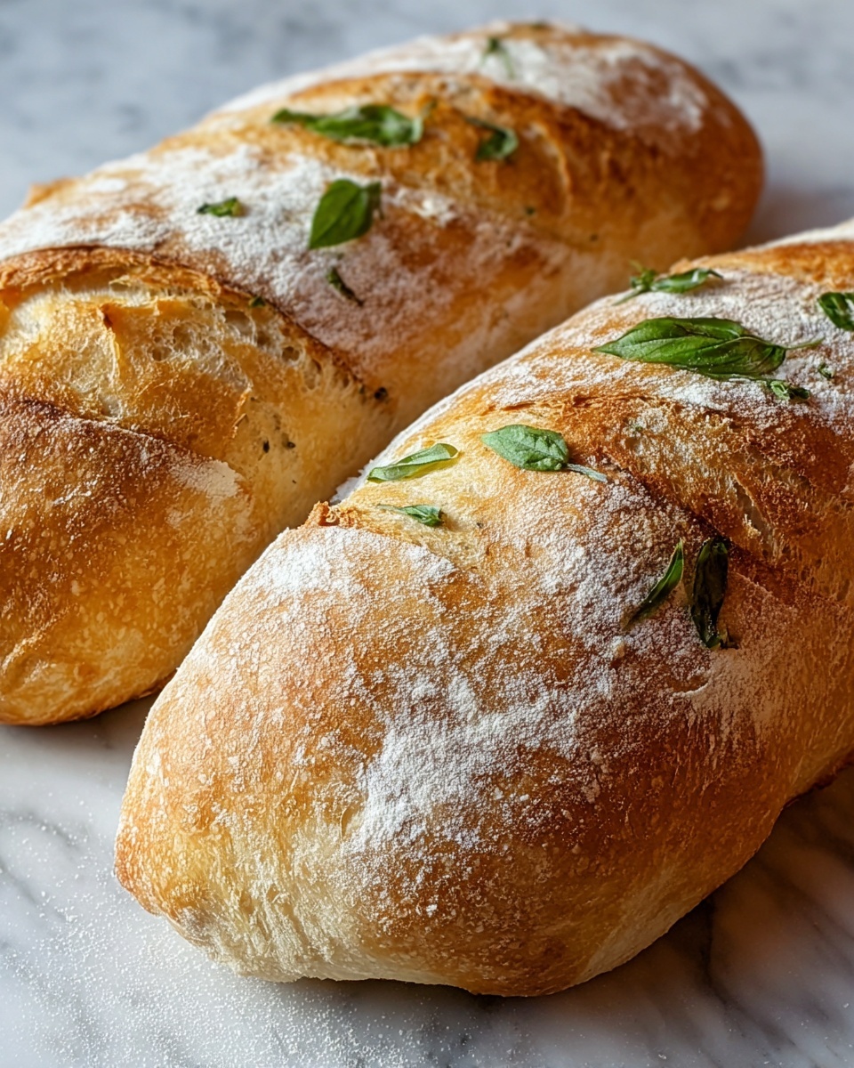 Crusty Italian Bread Recipe - Recipe Image