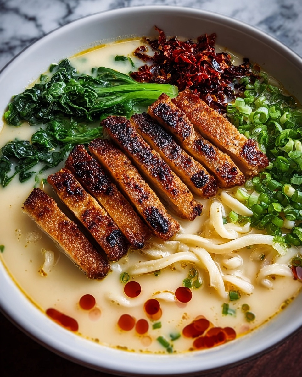 Fiery Chicken Ramen: The Ultimate Spicy Noodle Soup Recipe - Recipe Image