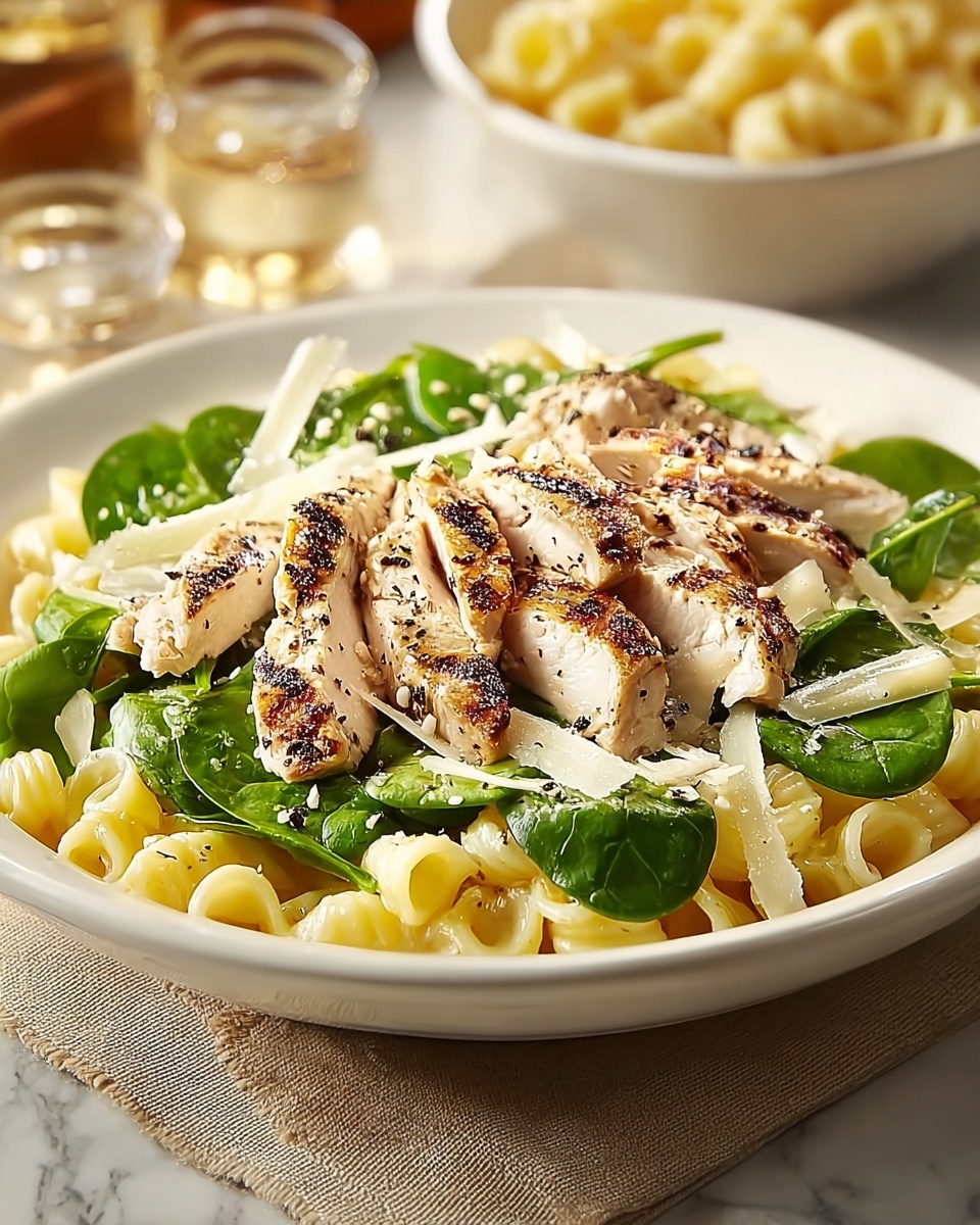 Chicken Caesar Pasta Salad Recipe - Recipe Image