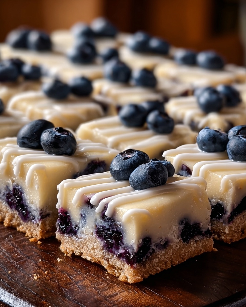 Lemon Blueberry Shortbread Bars Recipe - Recipe Image