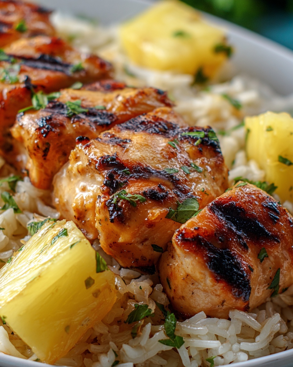 Pineapple Chicken and Rice Recipe - Recipe Image