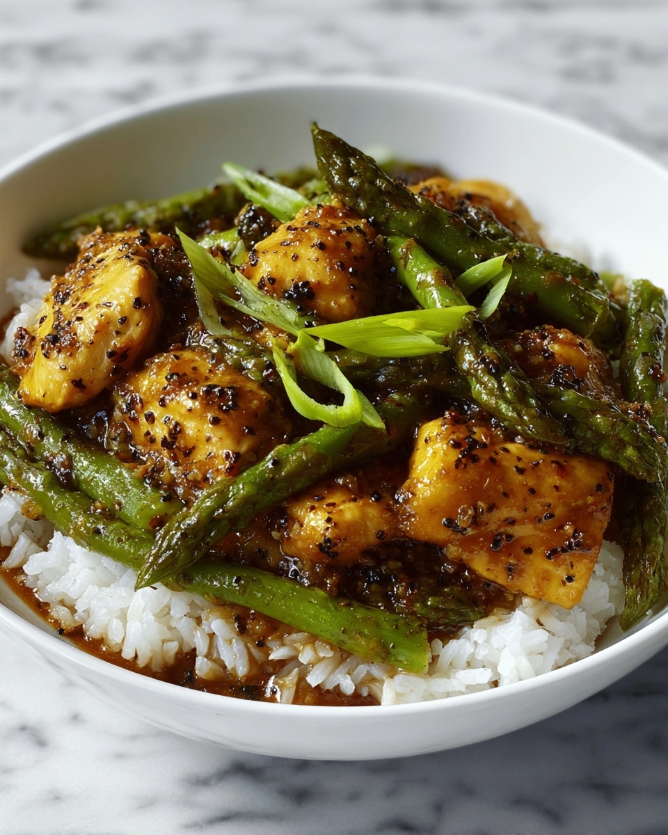 Turmeric Chicken and Asparagus Recipe - Recipe Image