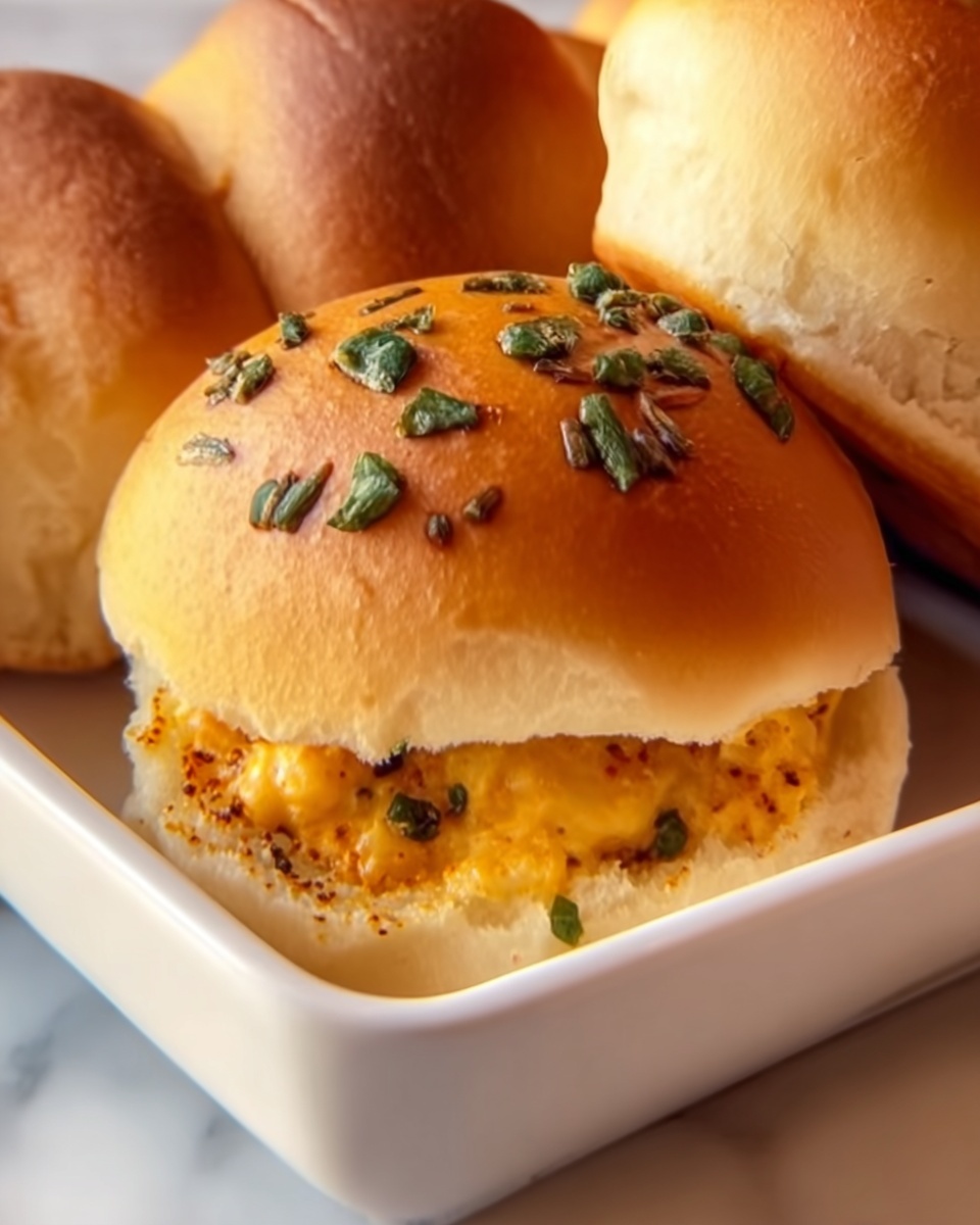 Buffalo Chicken Sliders Recipe - Recipe Image