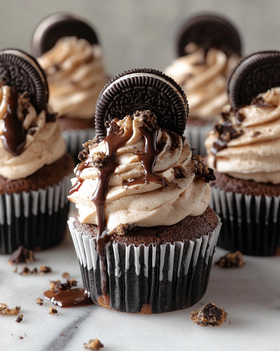 Cookies and Cream Cupcakes Recipe - Recipe Image