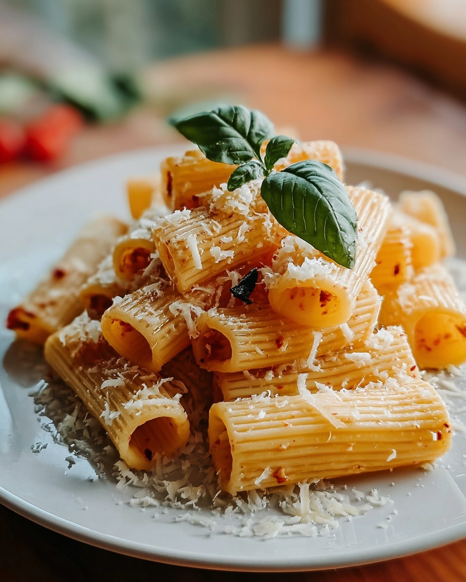 Spicy Basil Rigatoni: An Incredible Ultimate Recipe - Recipe Image