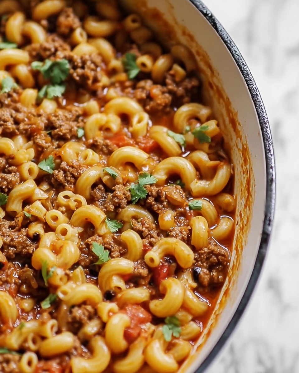 One Pot Chili Mac and Cheese Recipe - Recipe Image