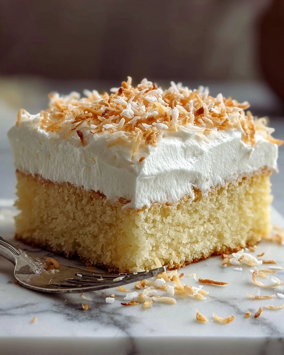 Coconut Cream Dream Cake Recipe - Recipe Image