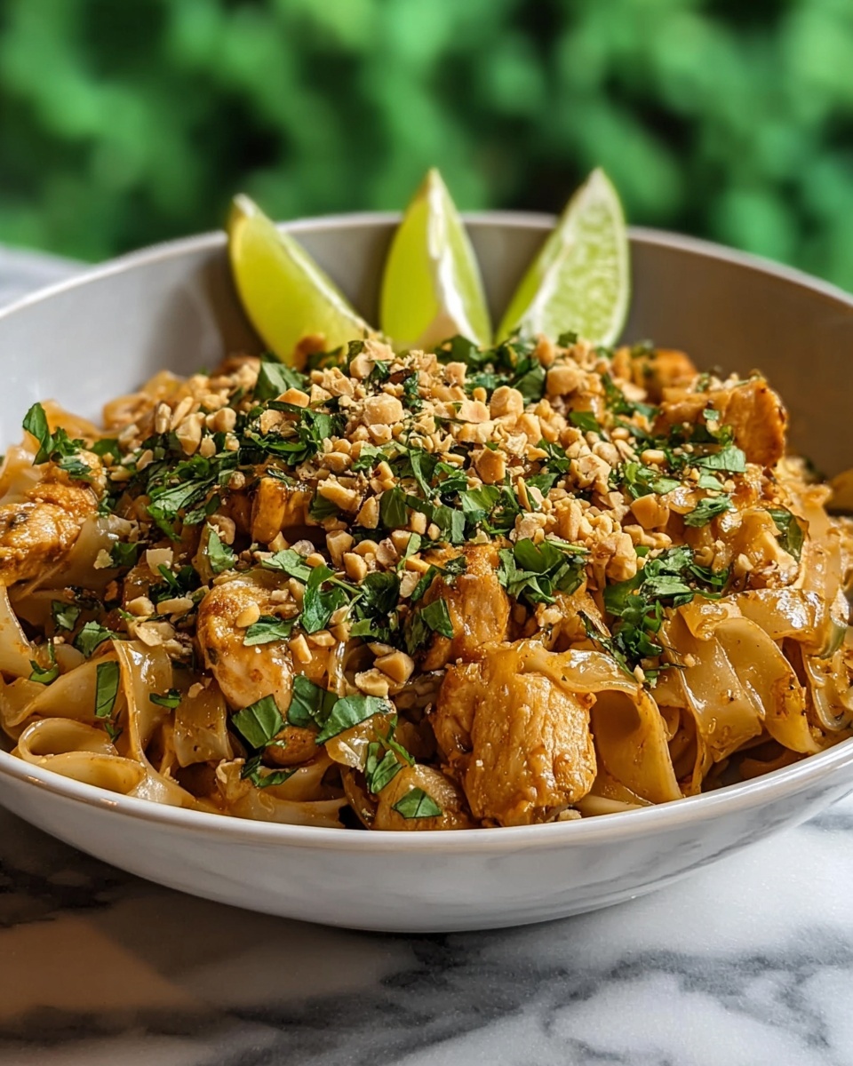 Chicken Pad Thai Recipe - Recipe Image