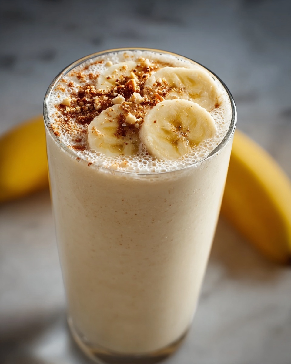 Easy Banana Milkshake Recipe - Recipe Image